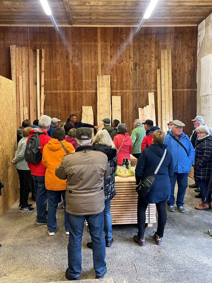 Besuch aus Baden-Württemberg bei der Winterholz Sägewerk GmbH
